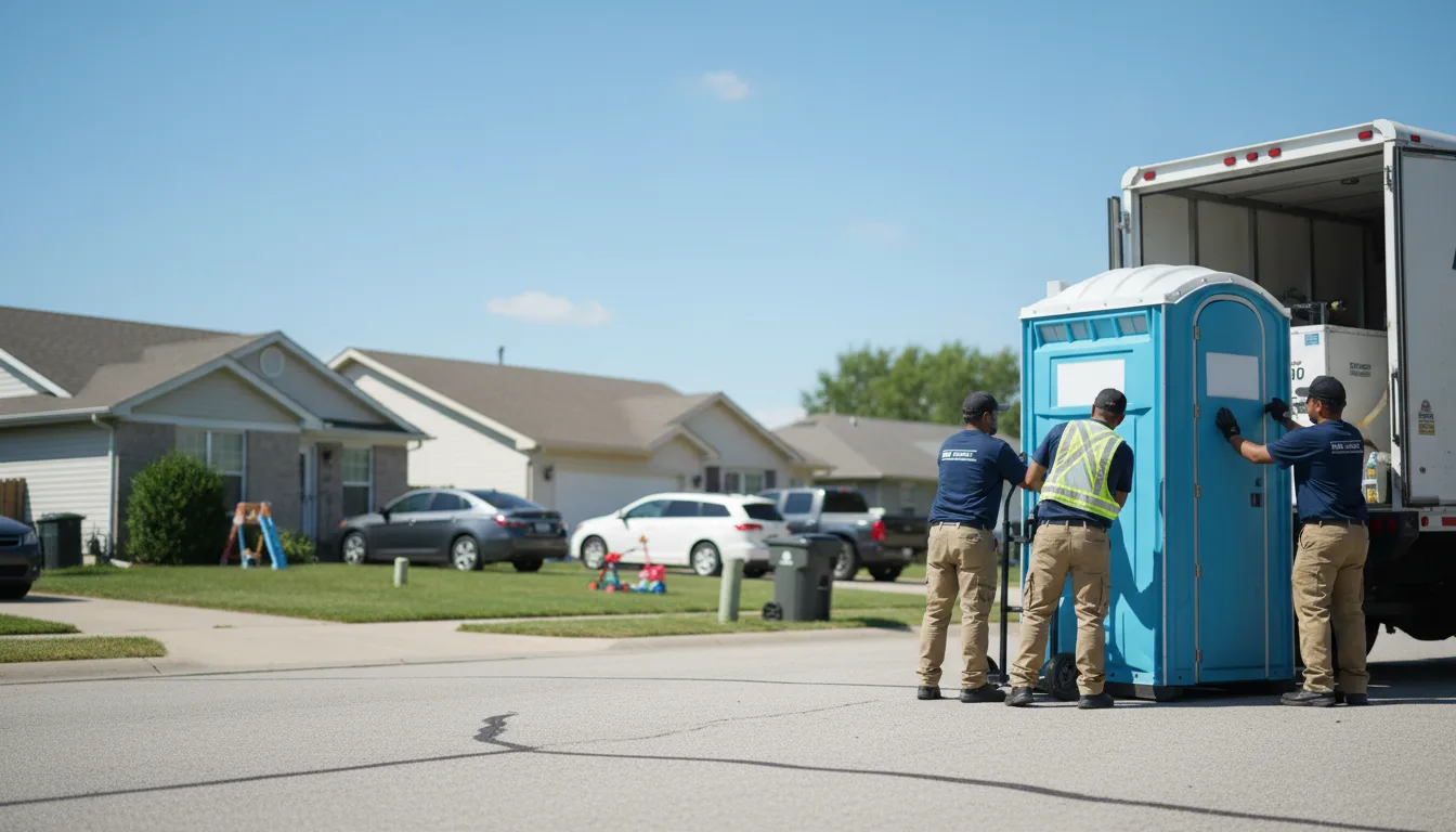 Standard Porta Potty Rentals in Fenton, MO near me
